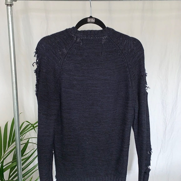 ☀️Modern mens ripped Yeezy style sweater - Picture 4 of 6